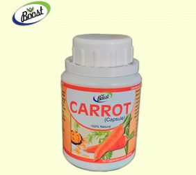 Carrot / Daucus carota Bright Radiant Skin gives Soft Healthy -CARROT CAPSULES -350mg- 60 CAPSULES